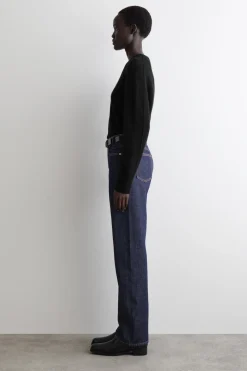 KASCHMIRPULLOVER MIT RUNDHALSAUSSCHNITT