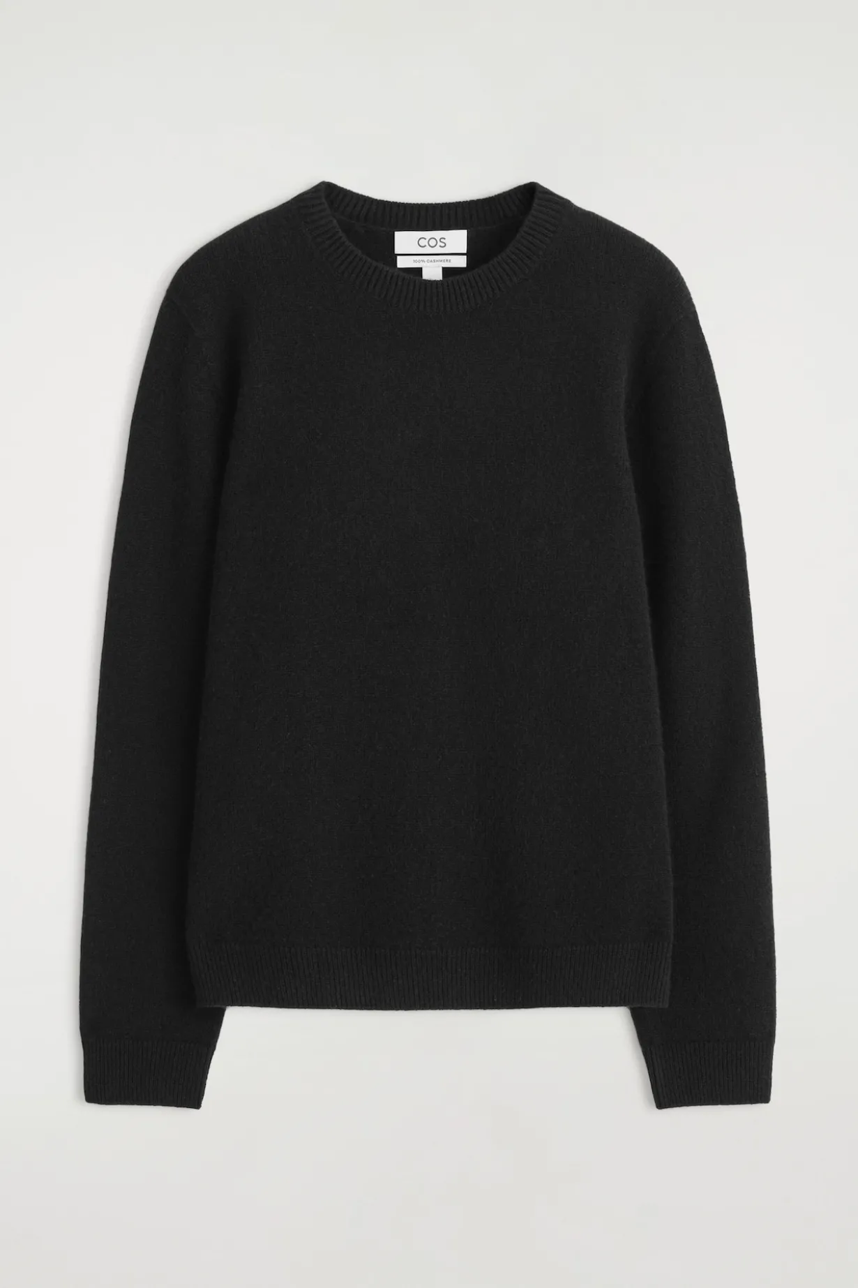 KASCHMIRPULLOVER MIT RUNDHALSAUSSCHNITT