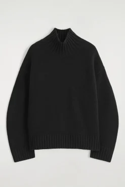 KASCHMIRPULLOVER MIT STEHKRAGEN