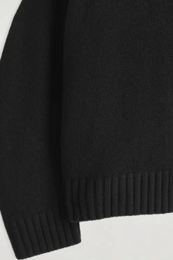 KASCHMIRPULLOVER MIT STEHKRAGEN