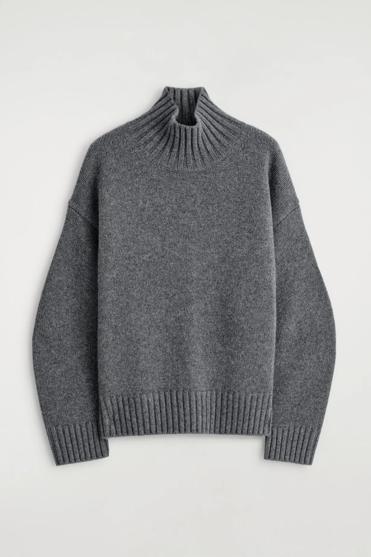 KASCHMIRPULLOVER MIT STEHKRAGEN