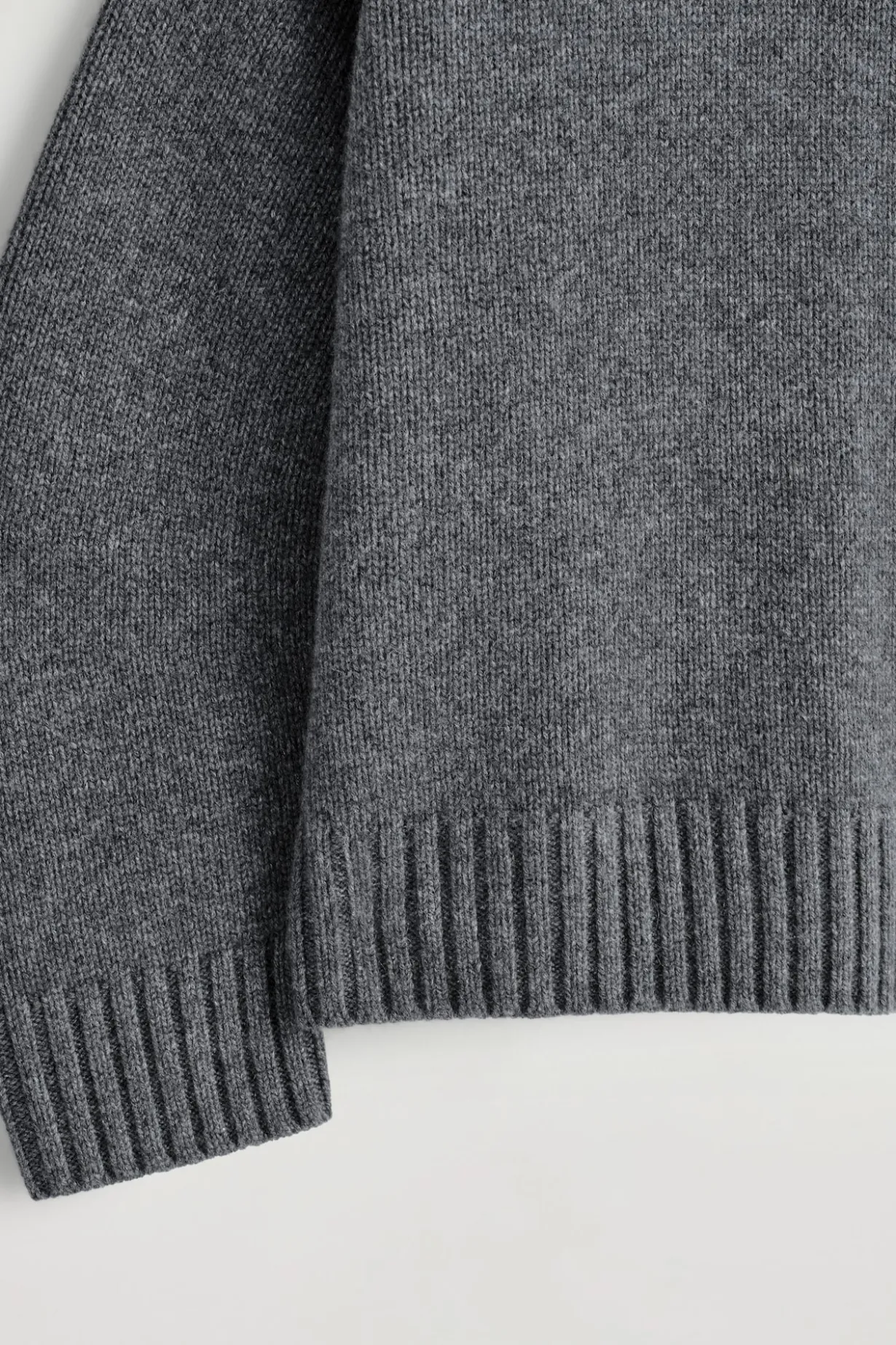 KASCHMIRPULLOVER MIT STEHKRAGEN