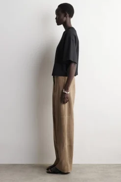 KASTENFÖRMIGES OVERSIZED-T-SHIRT AUS BAUMWOLLE