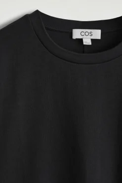 KASTENFÖRMIGES OVERSIZED-T-SHIRT AUS BAUMWOLLE