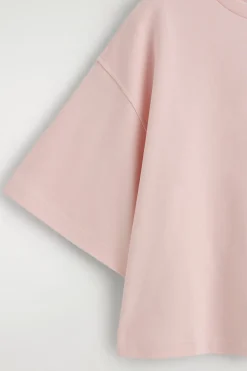 KASTENFÖRMIGES OVERSIZED-T-SHIRT AUS BAUMWOLLE