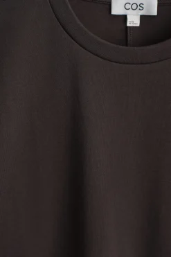 KASTENFÖRMIGES OVERSIZED-T-SHIRT AUS BAUMWOLLE