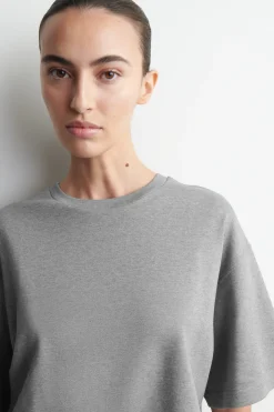 KASTENFÖRMIGES OVERSIZED-T-SHIRT AUS BAUMWOLLE