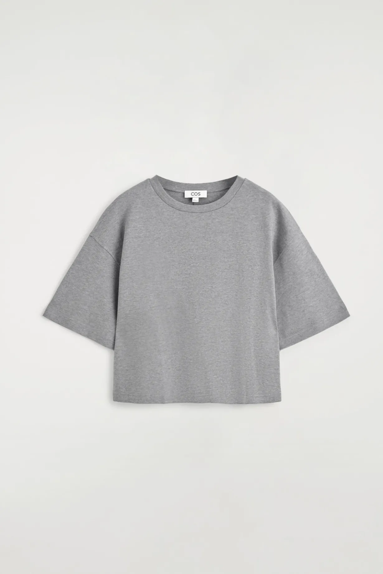 KASTENFÖRMIGES OVERSIZED-T-SHIRT AUS BAUMWOLLE