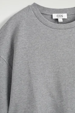 KASTENFÖRMIGES OVERSIZED-T-SHIRT AUS BAUMWOLLE