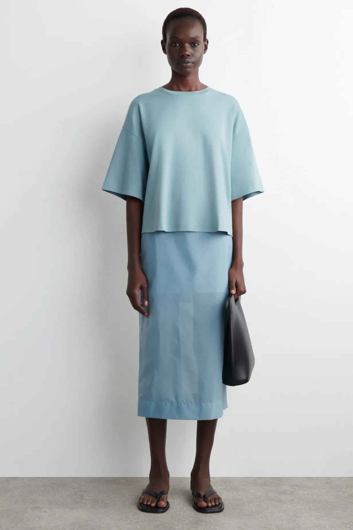 KASTENFÖRMIGES OVERSIZED-T-SHIRT