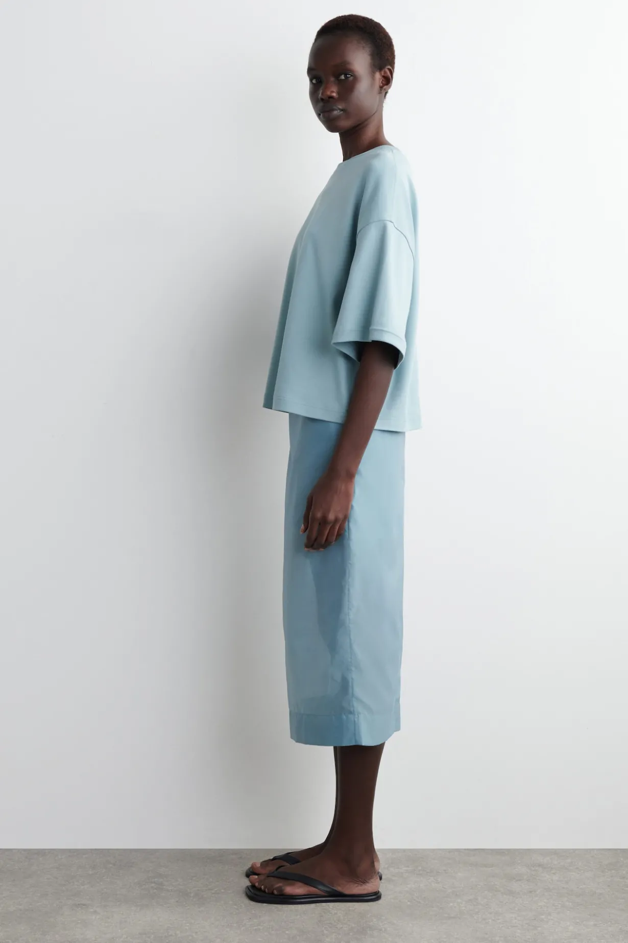 KASTENFÖRMIGES OVERSIZED-T-SHIRT