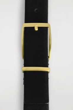 KLASSISCHER GÜRTEL AUS VELOURSLEDER