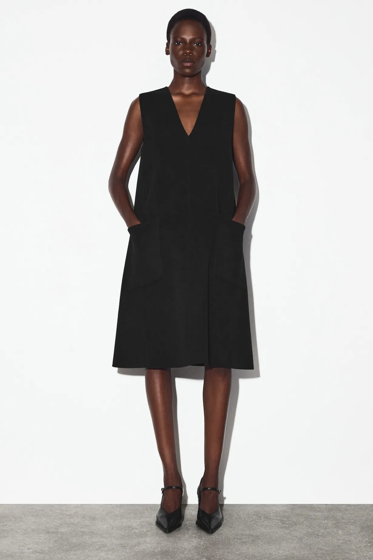 KLEID AUS DOUBLEFACE-MERINOWOLLE