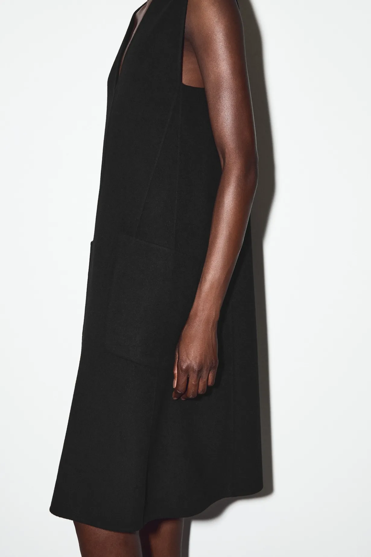 KLEID AUS DOUBLEFACE-MERINOWOLLE