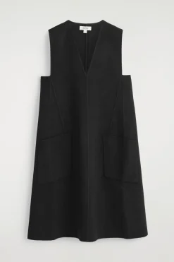 KLEID AUS DOUBLEFACE-MERINOWOLLE