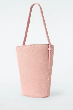 KLEINE BEUTELTASCHE - PONYHAARLEDER