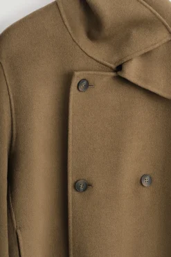 KURZE CABANJACKE AUS DOUBLEFACE-WOLLE