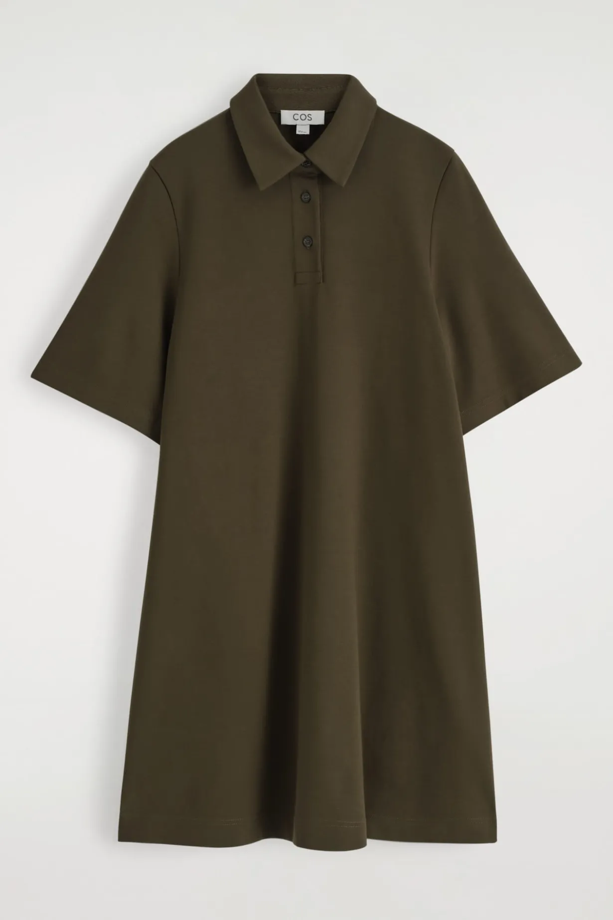 KURZES POLOKLEID AUS JERSEY