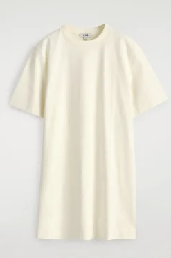 KURZES T-SHIRT-KLEID AUS BAUMWOLLE