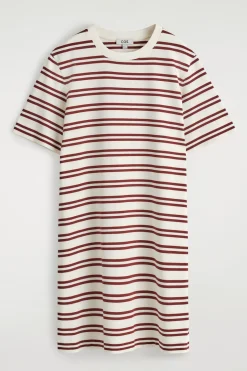KURZES T-SHIRT-KLEID AUS BAUMWOLLE