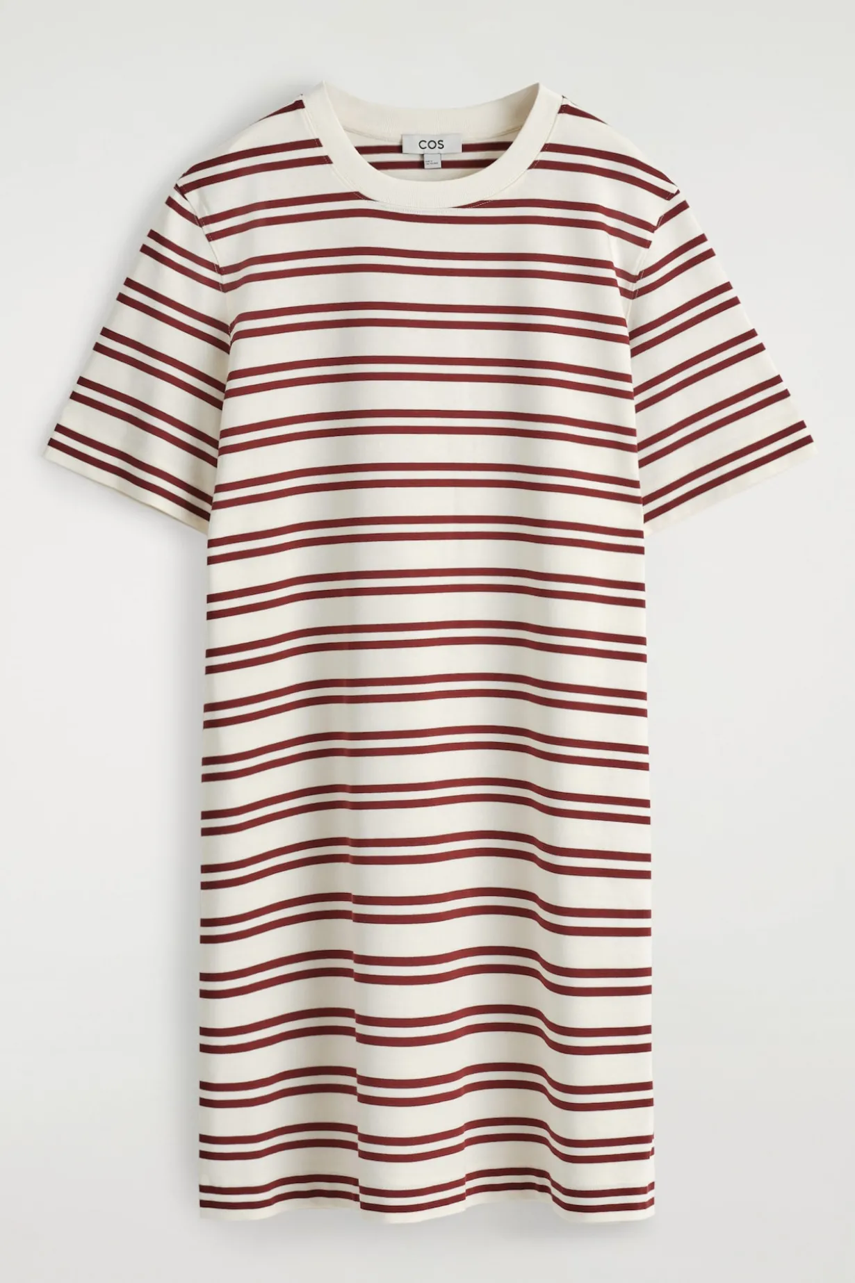 KURZES T-SHIRT-KLEID AUS BAUMWOLLE
