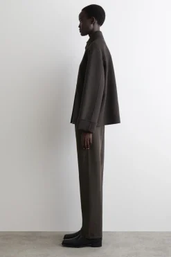 KURZJACKE AUS DOUBLEFACE-WOLLE