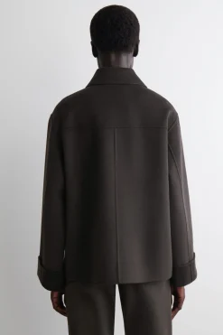 KURZJACKE AUS DOUBLEFACE-WOLLE
