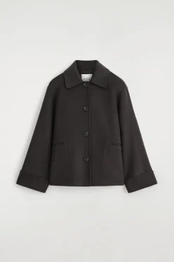 KURZJACKE AUS DOUBLEFACE-WOLLE