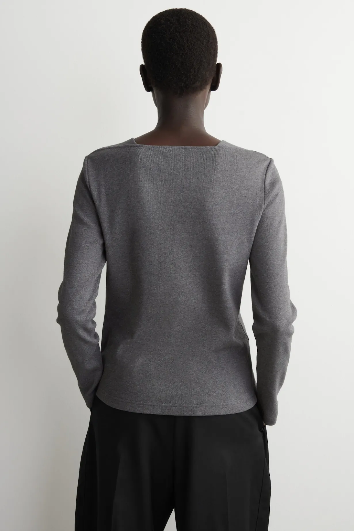 LANGARMSHIRT AUS BAUMWOLLJERSEY