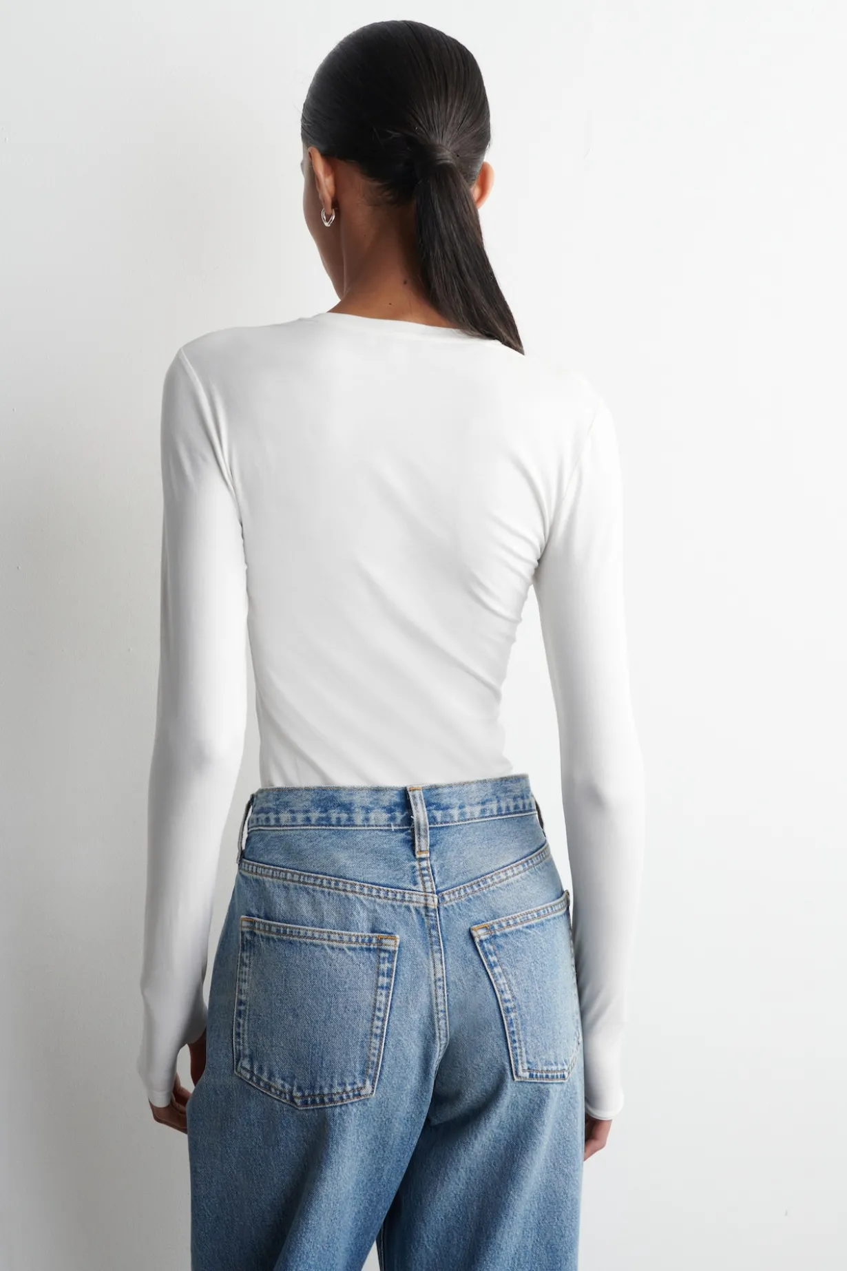 LANGARMSHIRT AUS BAUMWOLLE