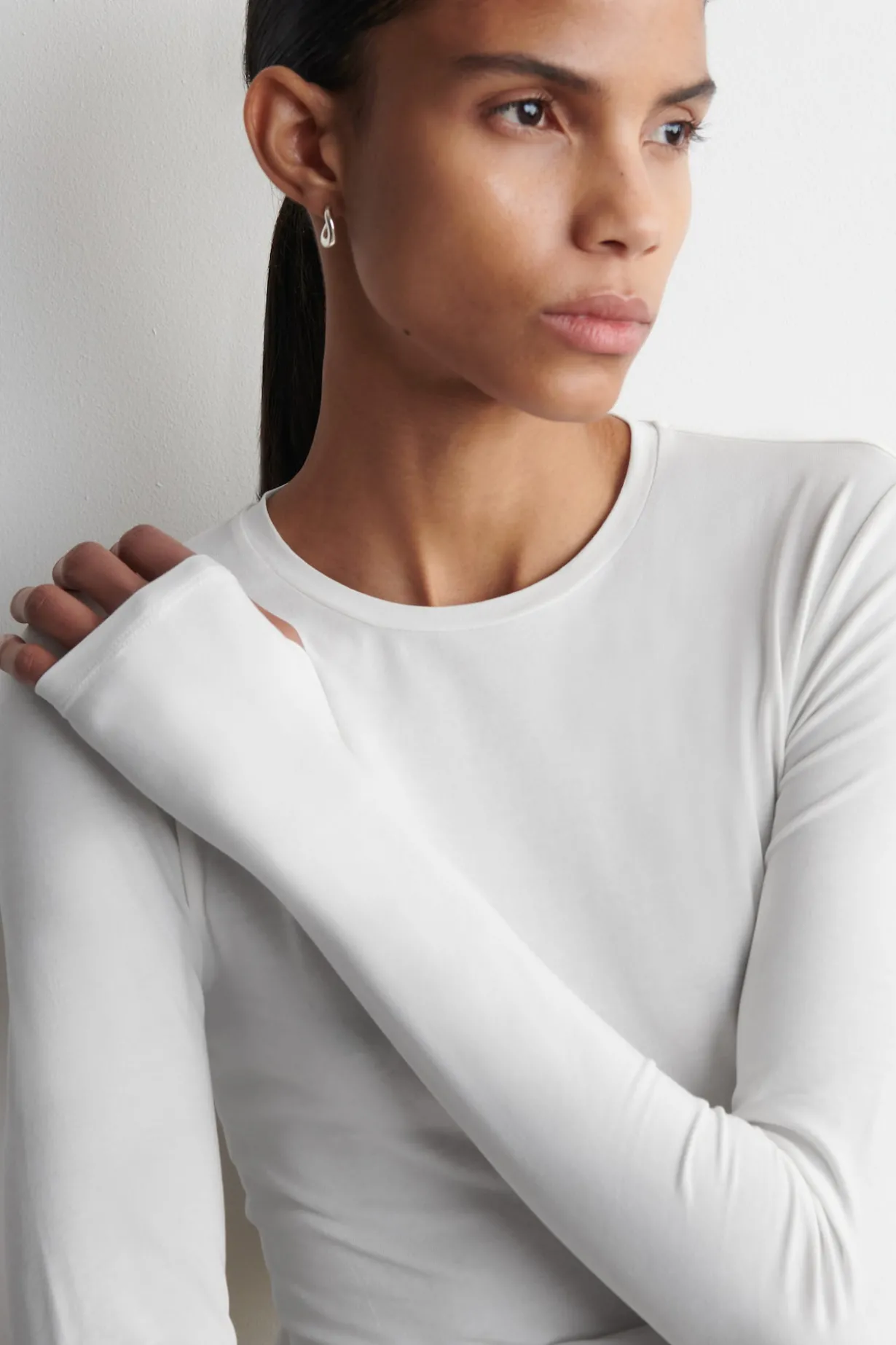 LANGARMSHIRT AUS BAUMWOLLE