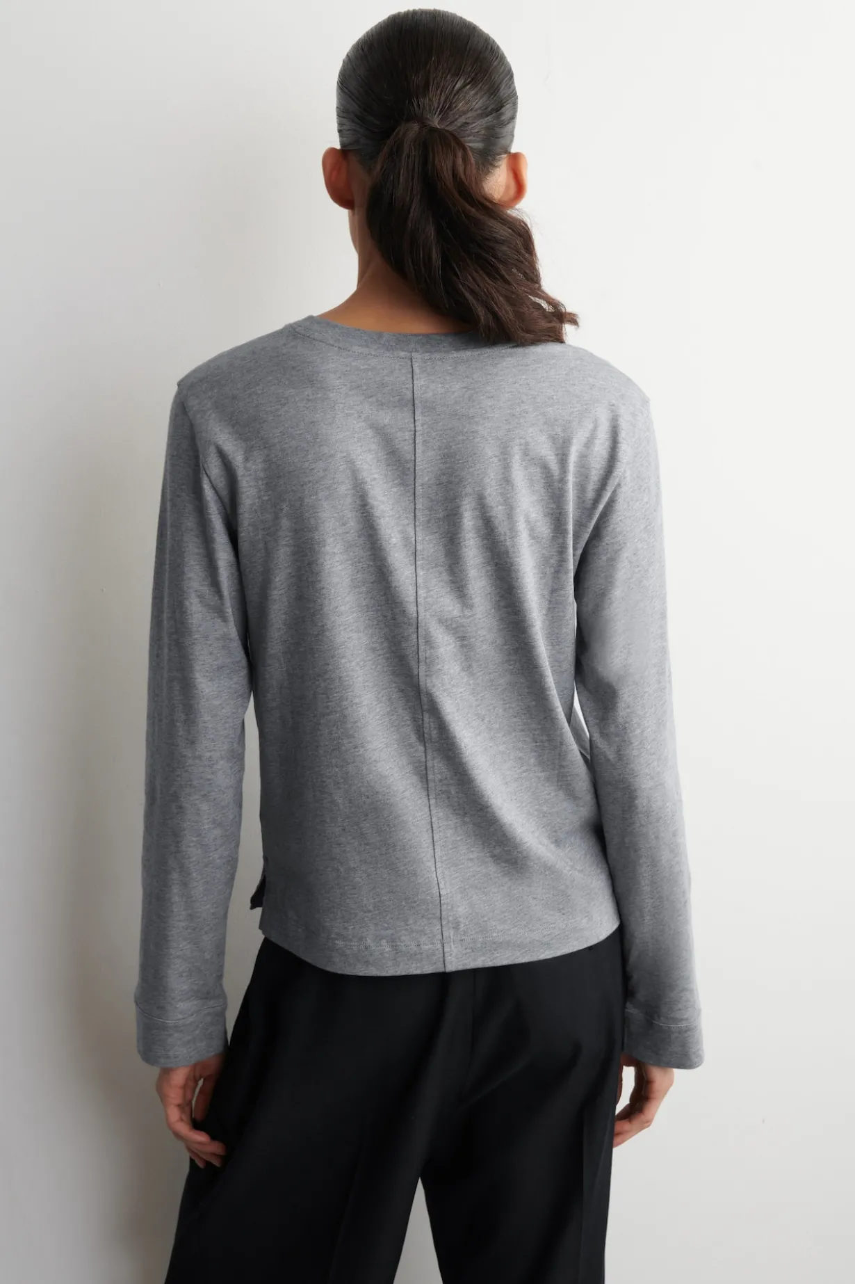 LANGARMSHIRT AUS BAUMWOLLE