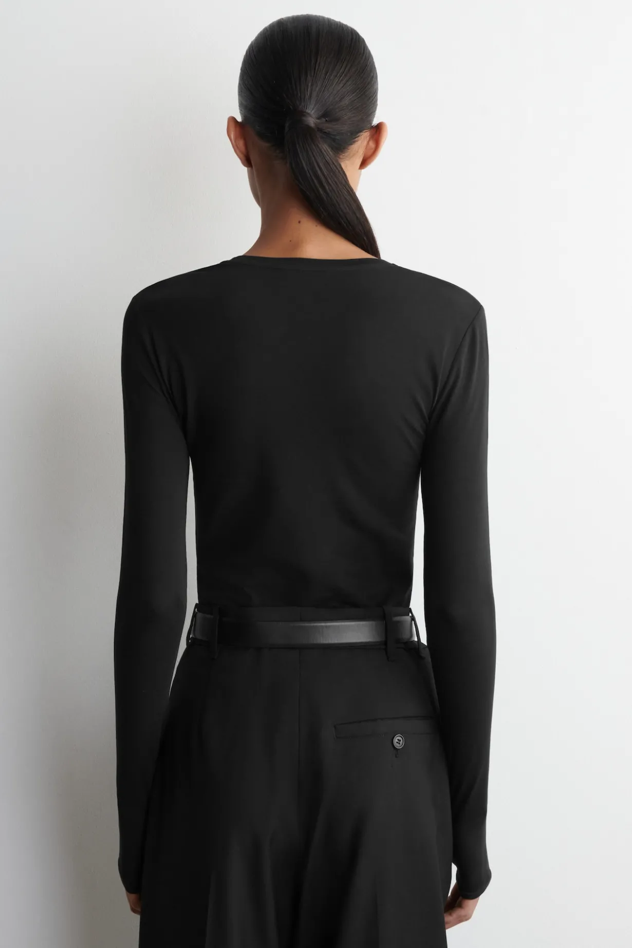LANGARMSHIRT AUS BAUMWOLLE