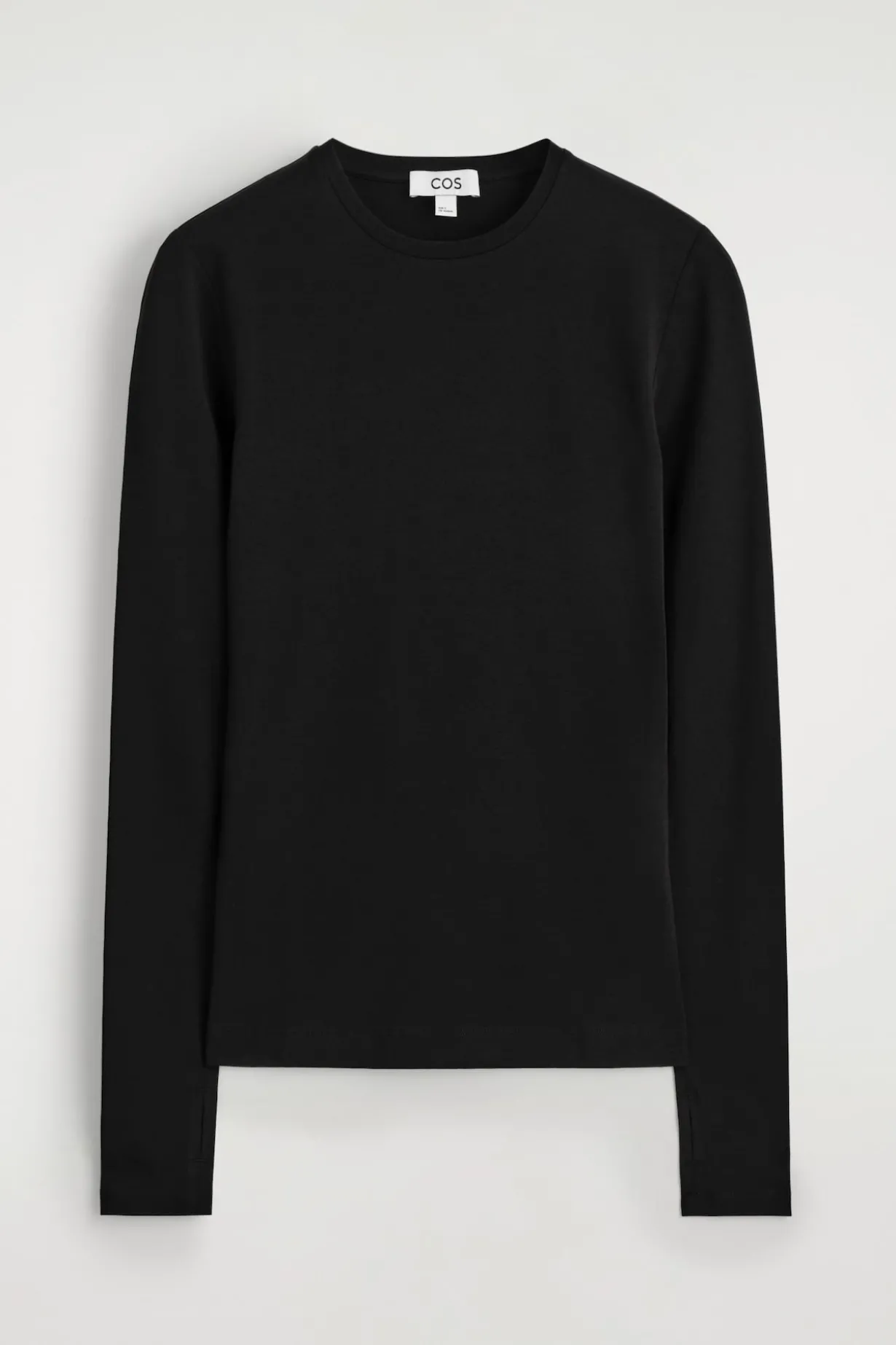 LANGARMSHIRT AUS BAUMWOLLE