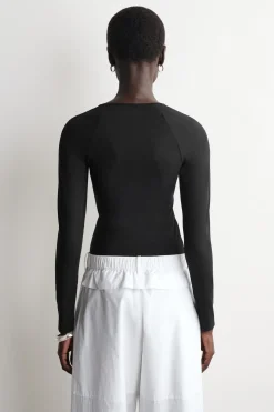 LANGARMSHIRT AUS TECHNISCHEM JERSEY