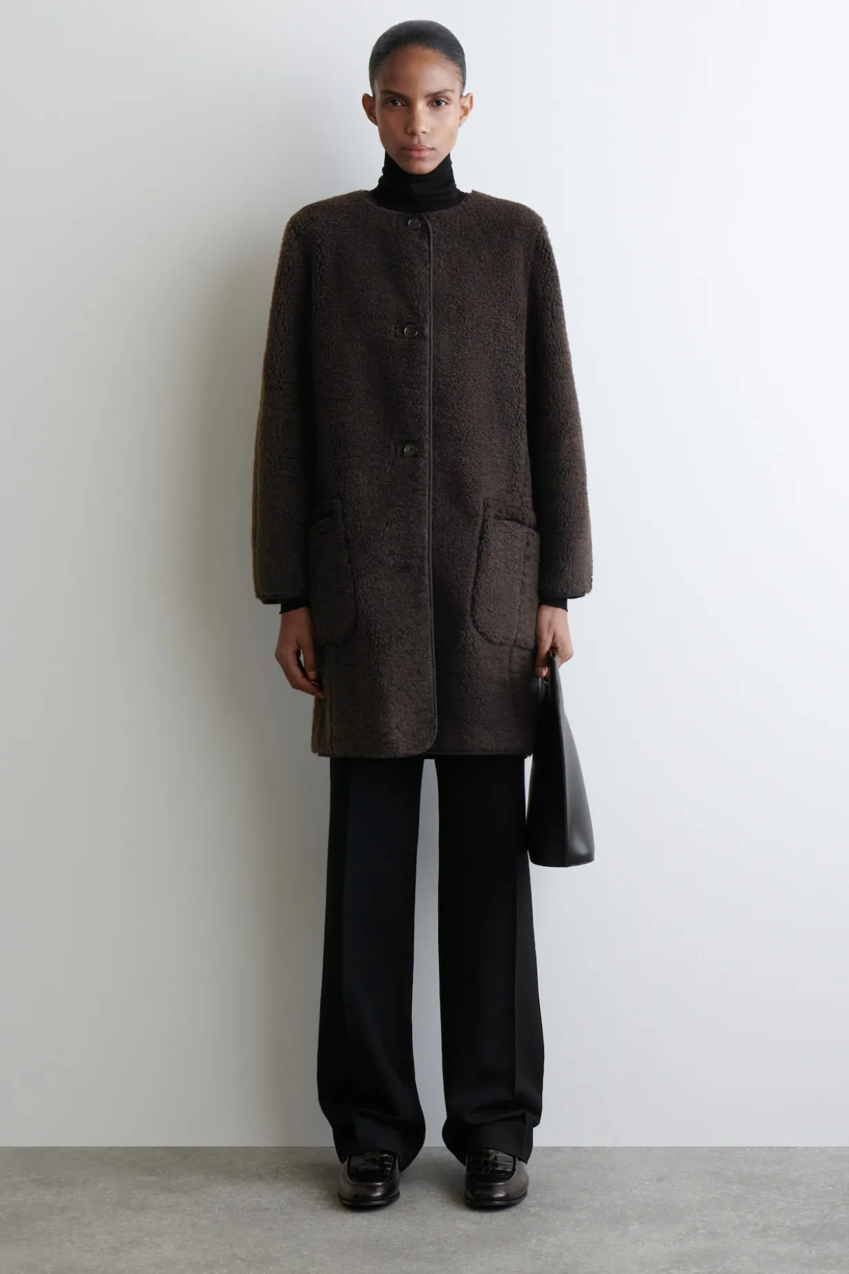 LANGE TEDDYJACKE