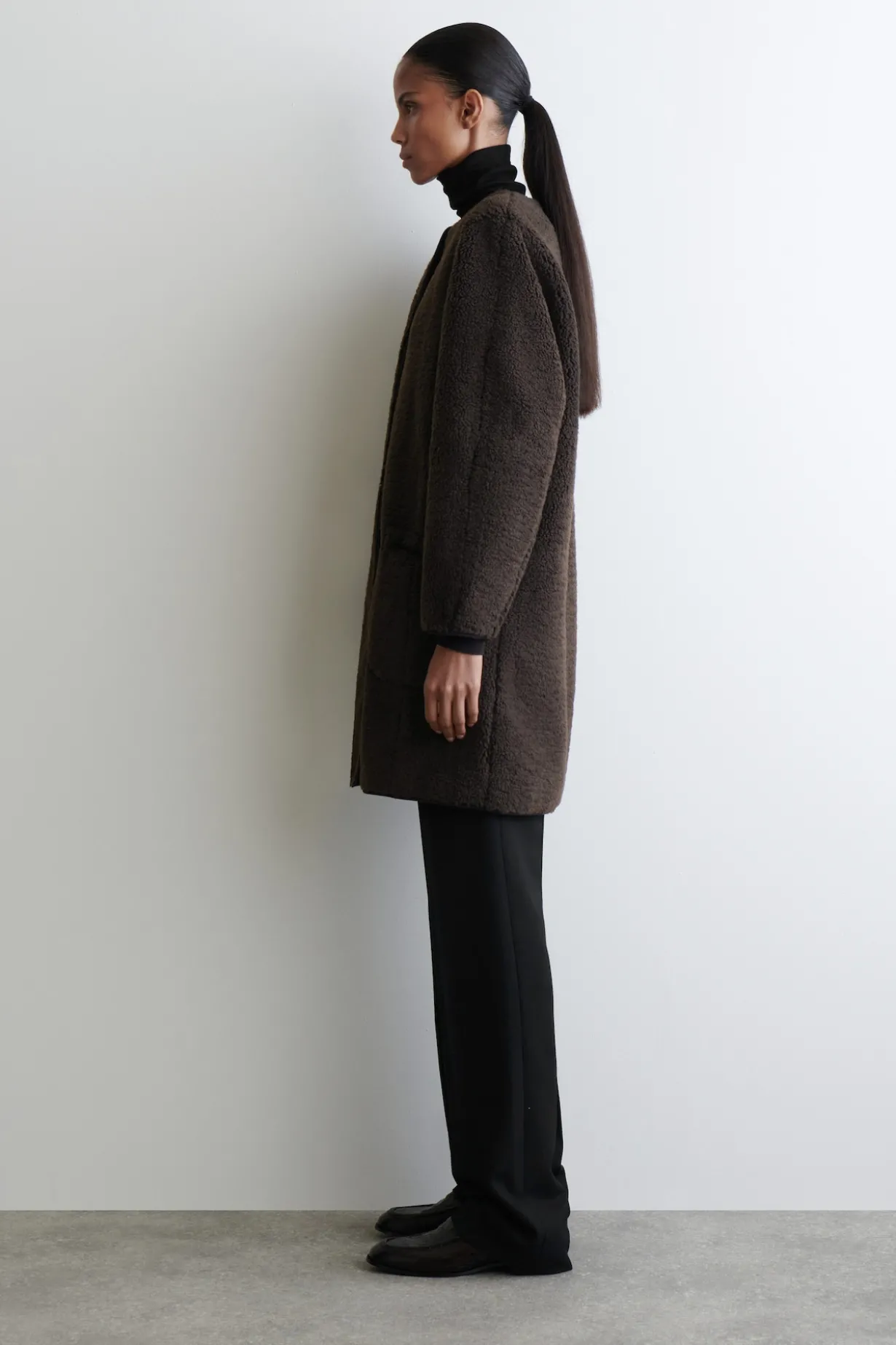 LANGE TEDDYJACKE