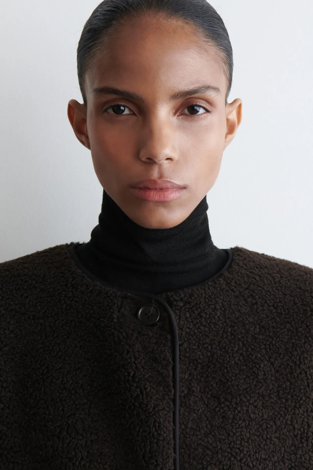 LANGE TEDDYJACKE