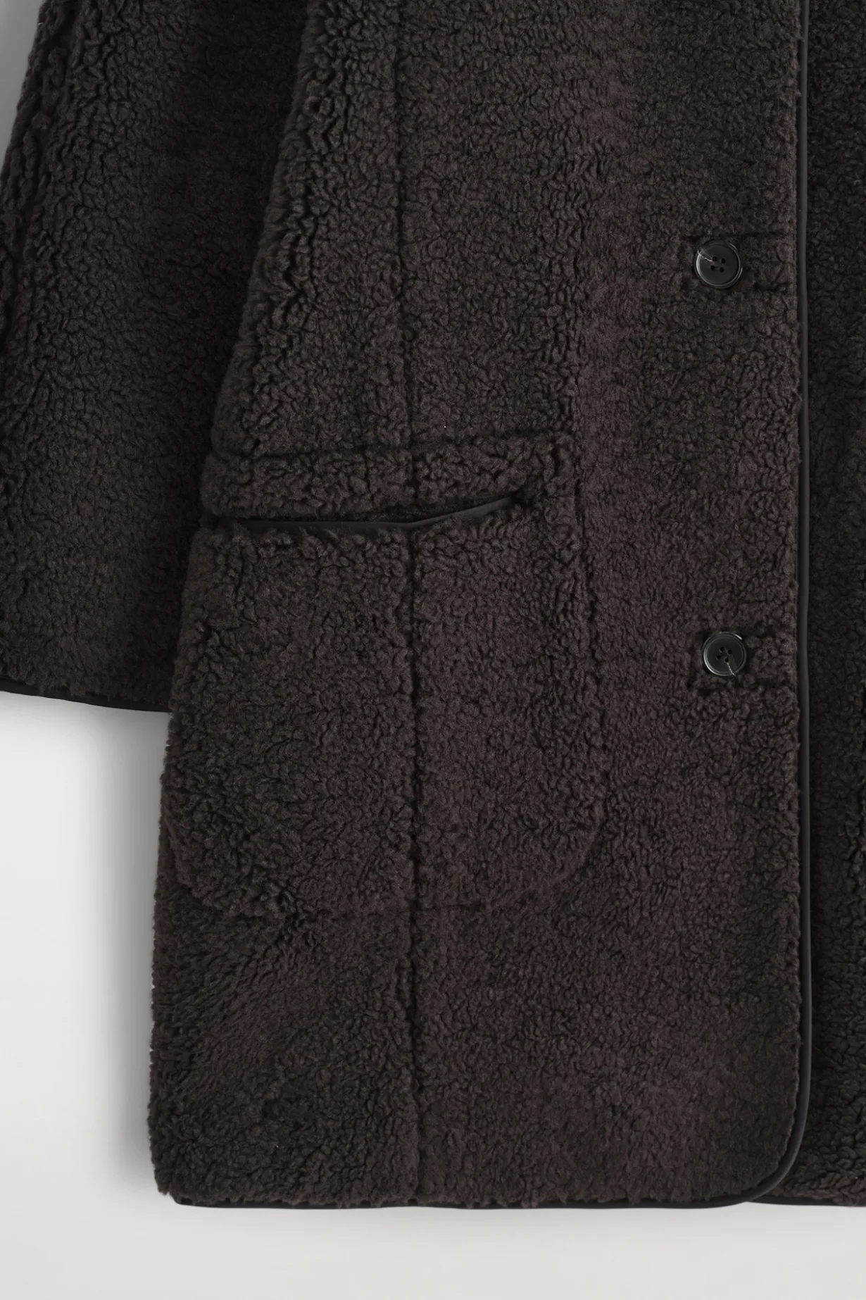 LANGE TEDDYJACKE