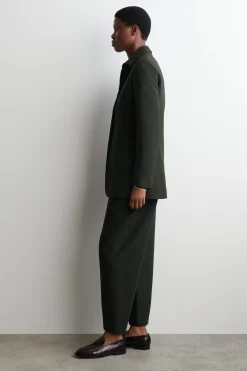 LANGER BLAZER AUS WOLL-MIX