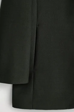 LANGER BLAZER AUS WOLL-MIX