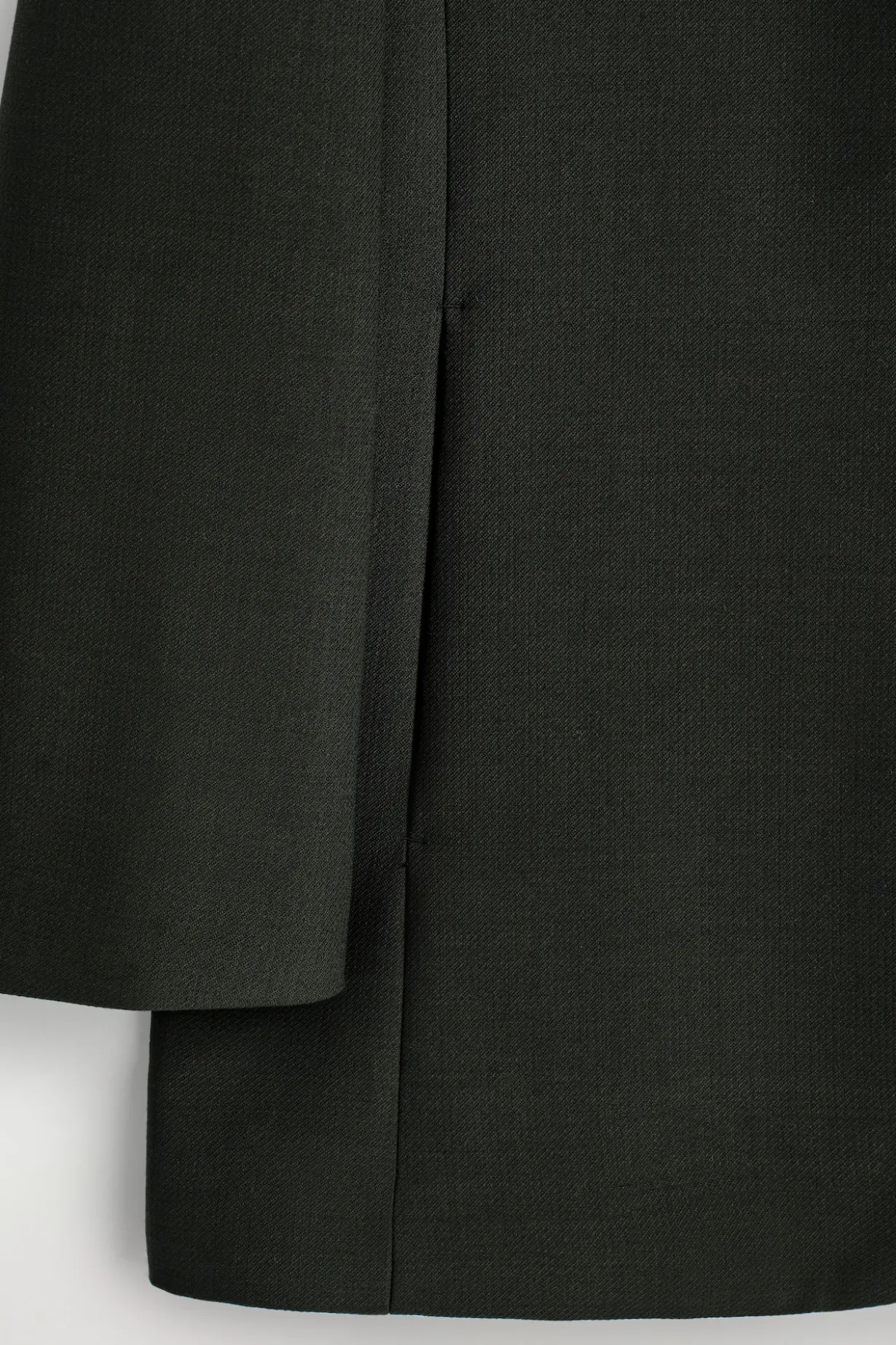 LANGER BLAZER AUS WOLL-MIX