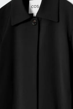 LANGER EINREIHIGER CAR COAT