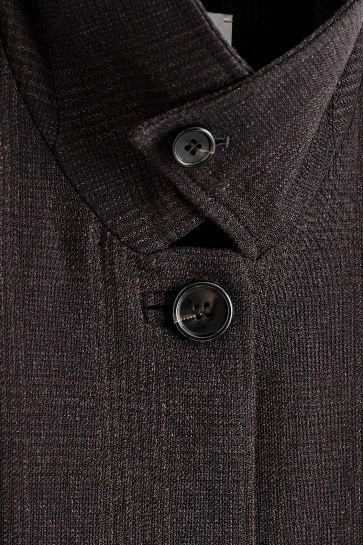 LANGER TRENCHCOAT AUS WOLL-MIX