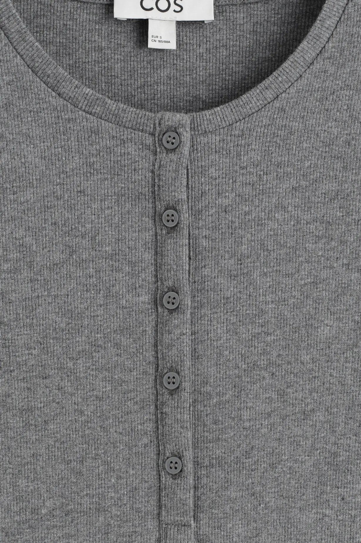 LANGÄRMLIGES HENLEY-OBERTEIL