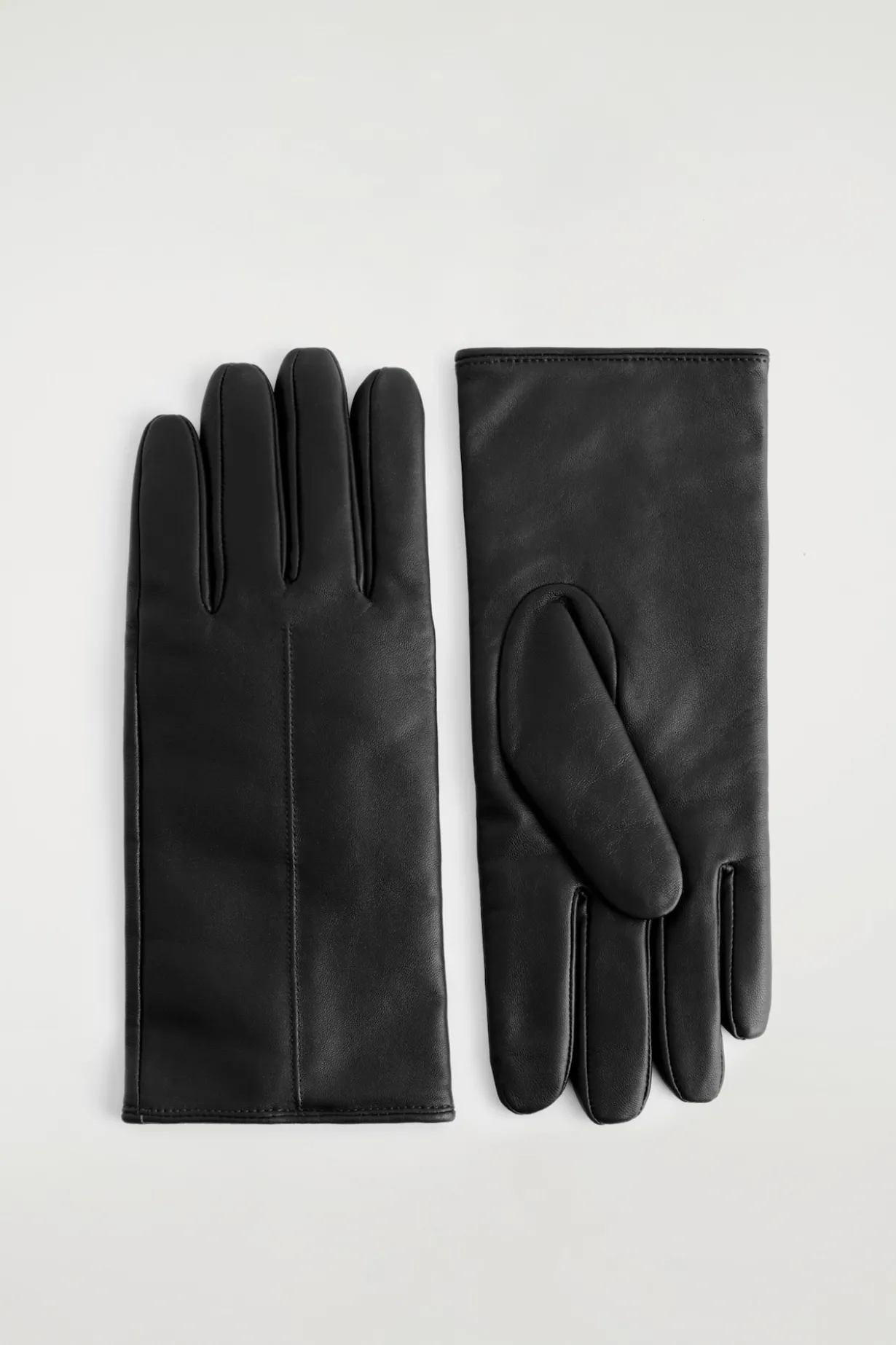 LEDERHANDSCHUHE MIT FUTTER AUS KASCHMIR-WOLL-MIX