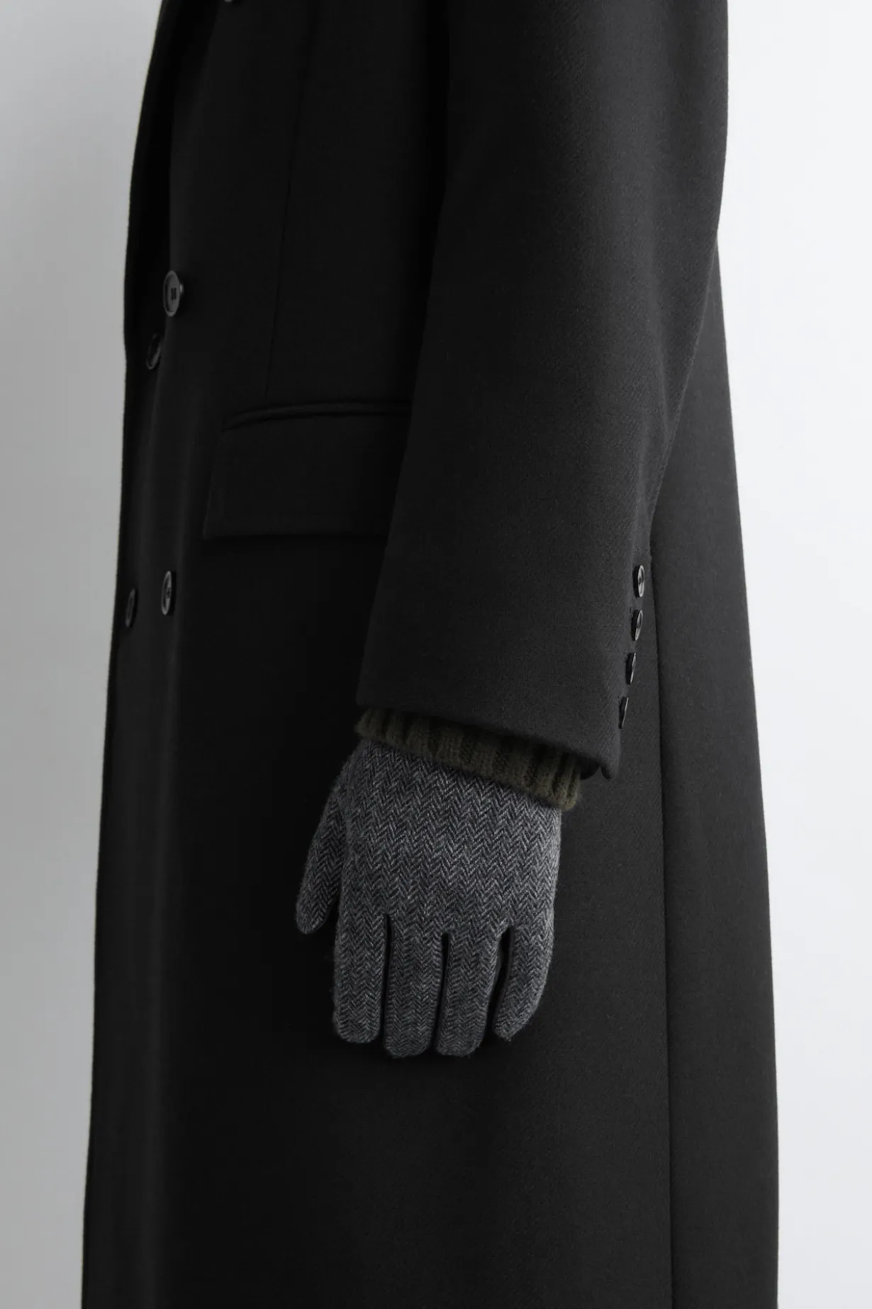 LEDERHANDSCHUHE MIT KASCHMIRFUTTER UND STEPPNÄHTEN