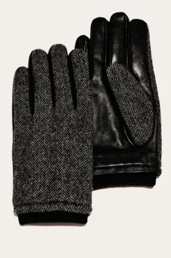 LEDERHANDSCHUHE MIT KASCHMIRFUTTER UND STEPPNÄHTEN