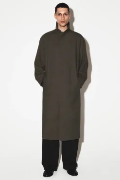 LEICHTER BAUMWOLL-TRENCHCOAT MIT FISCHGRÄTMUSTER