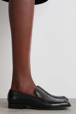 LOAFERS AUS GLÄNZENDEM LEDER